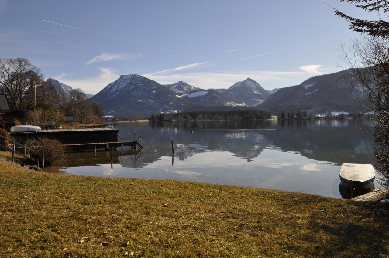 Ferienwohnungen Holzidylle Saint Wolfgang Dış mekan fotoğraf